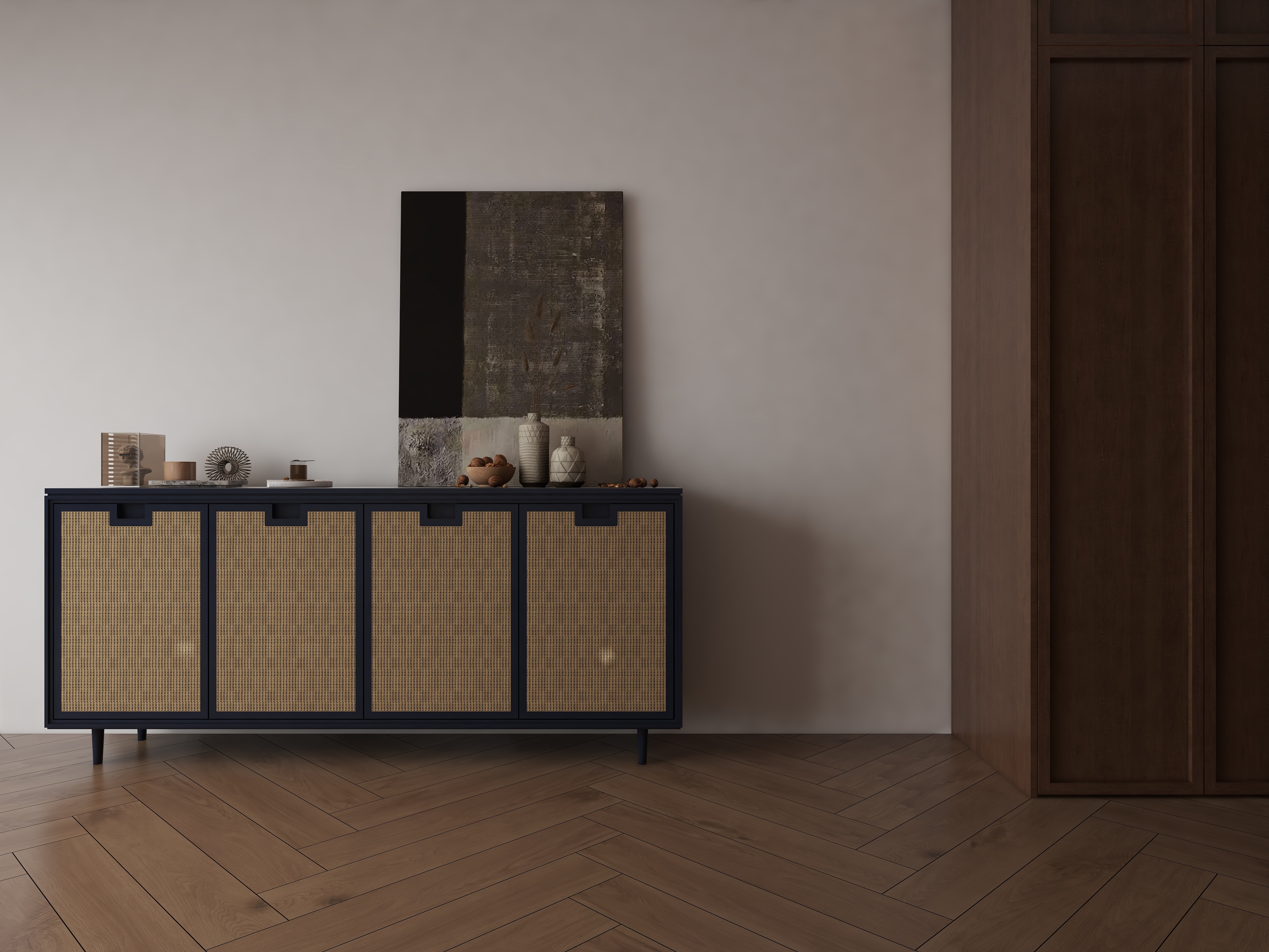 爱雅世家-中古风卧室装修效果图