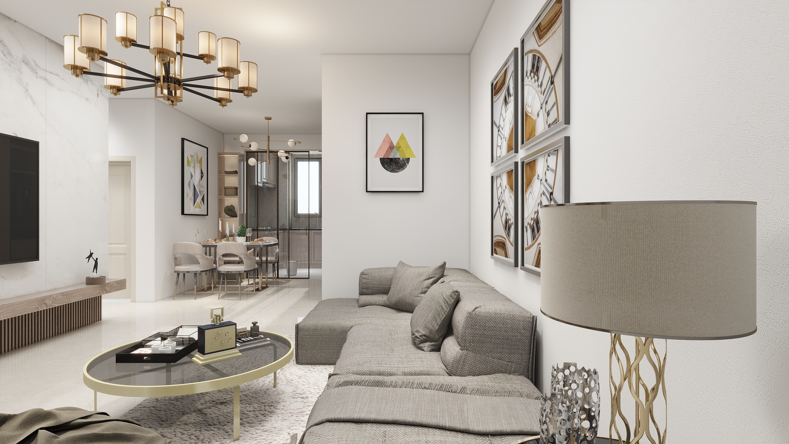 我不想知道呜-滨湖庭院84㎡2室-装修设计方案