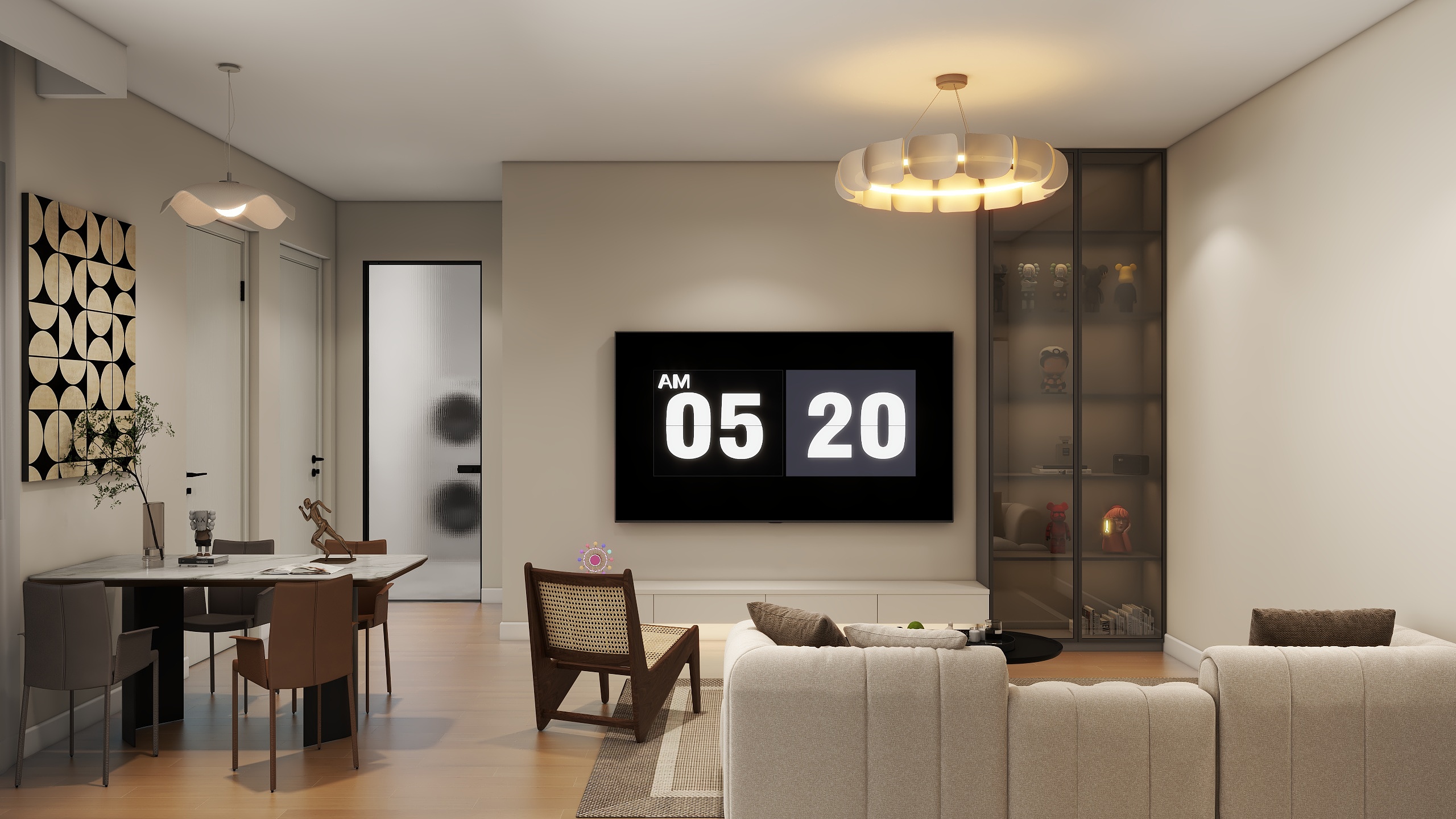 ZYJ设计工作室-幕府佳苑装修效果图