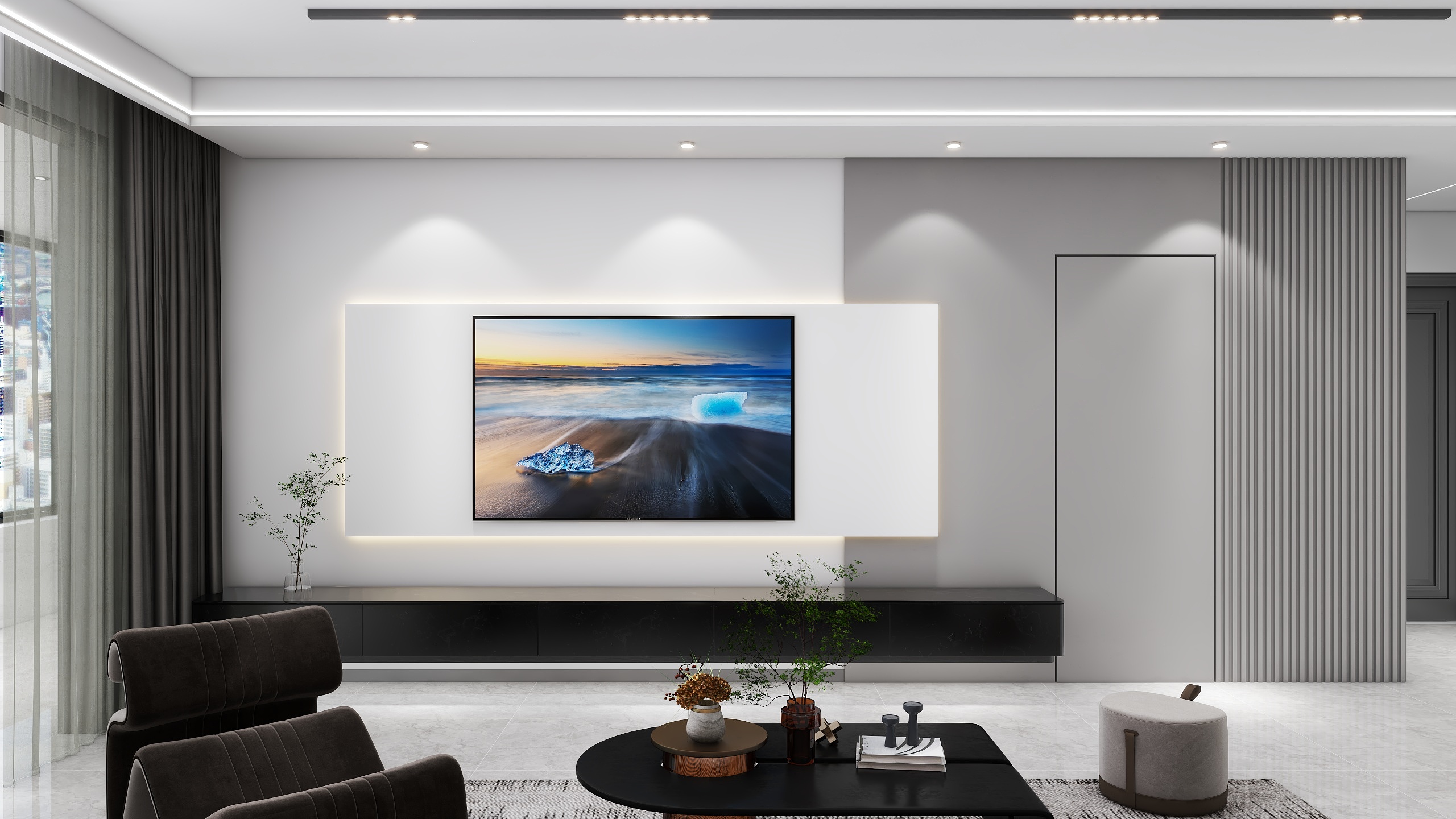 XUAN_STUDIO-129㎡3室-装修设计方案