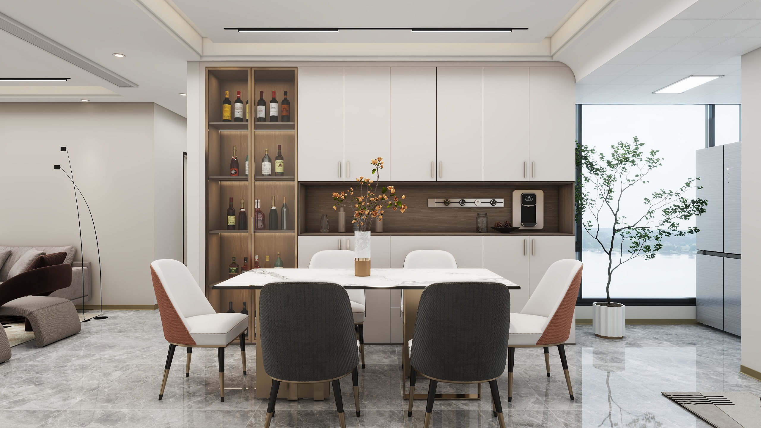 徐铭锴丶-《安不饶》--轻奢混搭装修效果图