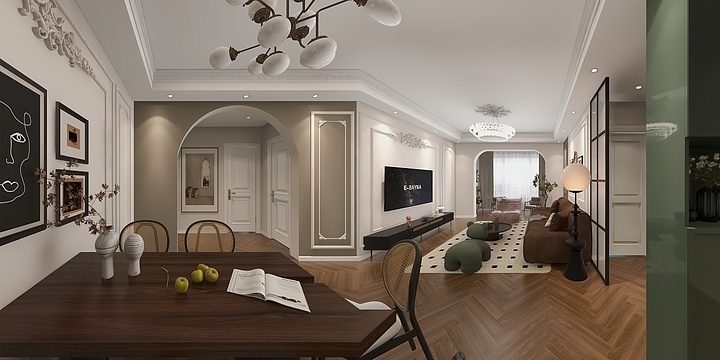 曲靖爱美家装饰工程有限公司-艳子效果图.dwg-装修设计方案