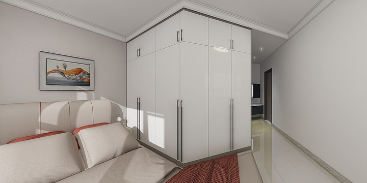 厚德载物*-帝都二期1804-装修设计方案