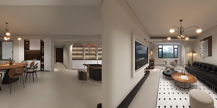 室内设计陈果-书香世家.26-2-702-装修设计方案