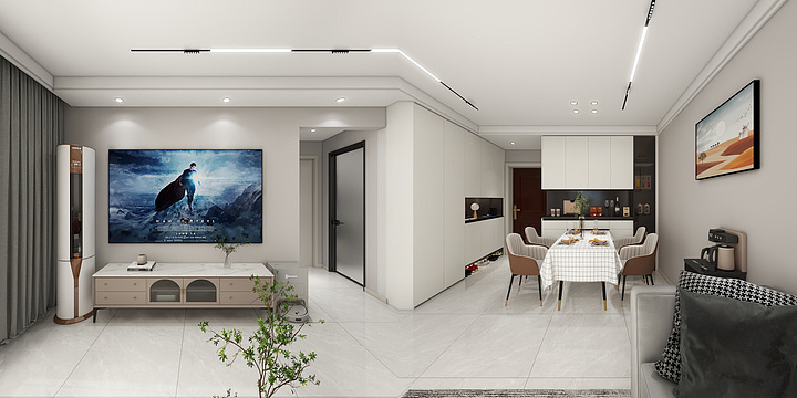 家装设计师阿波-金辰公馆15-1-2002两室-装修设计方案