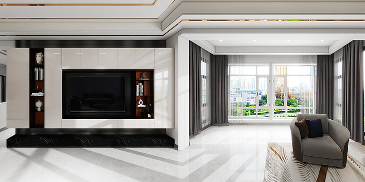 呉眞金-荷塘郡园12-1101-装修设计方案