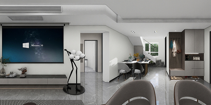 张兴坤-朗润家园-现代风格-装修设计方案