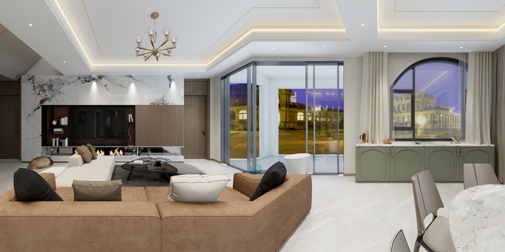 尚层美居舒玥-新德别墅-装修设计方案