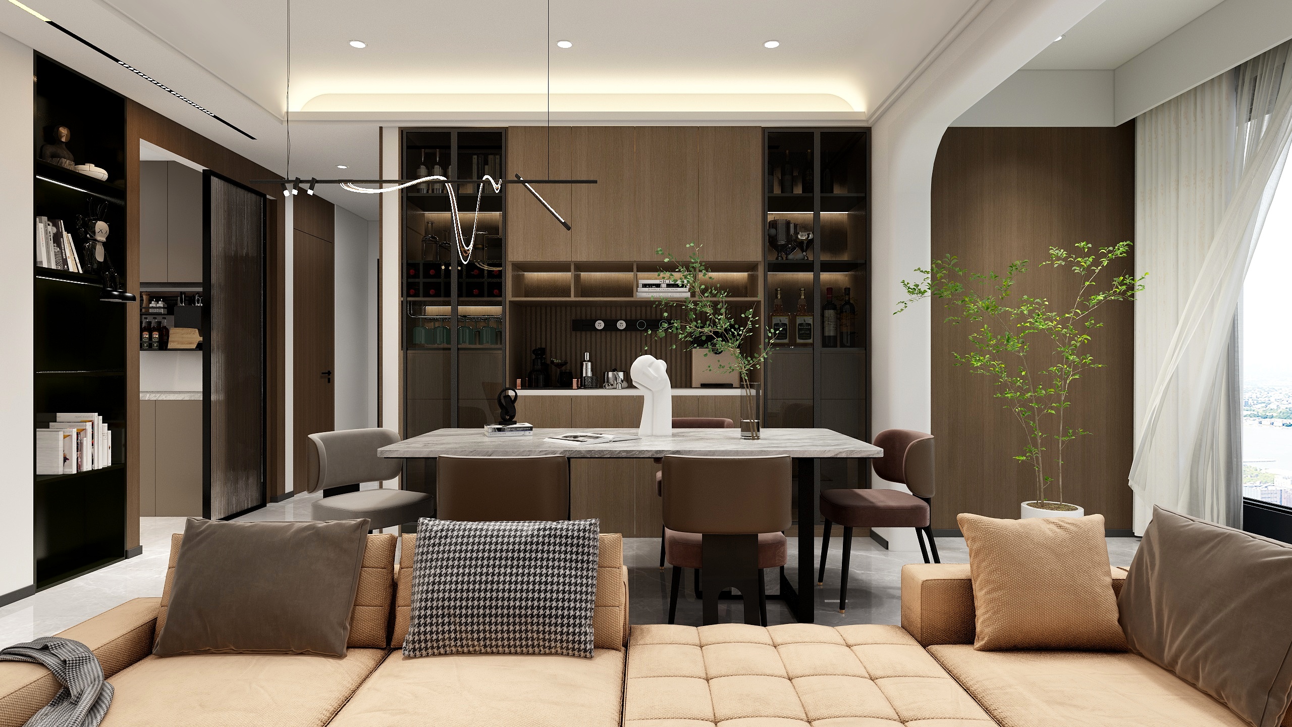 fsru-118㎡4室装修效果图