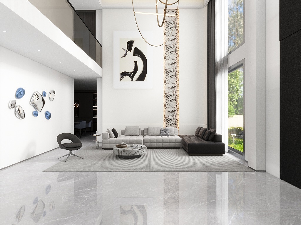 誉境|ArtDesign-周雷下日川别墅设计|现代简约风格-装修设计方案