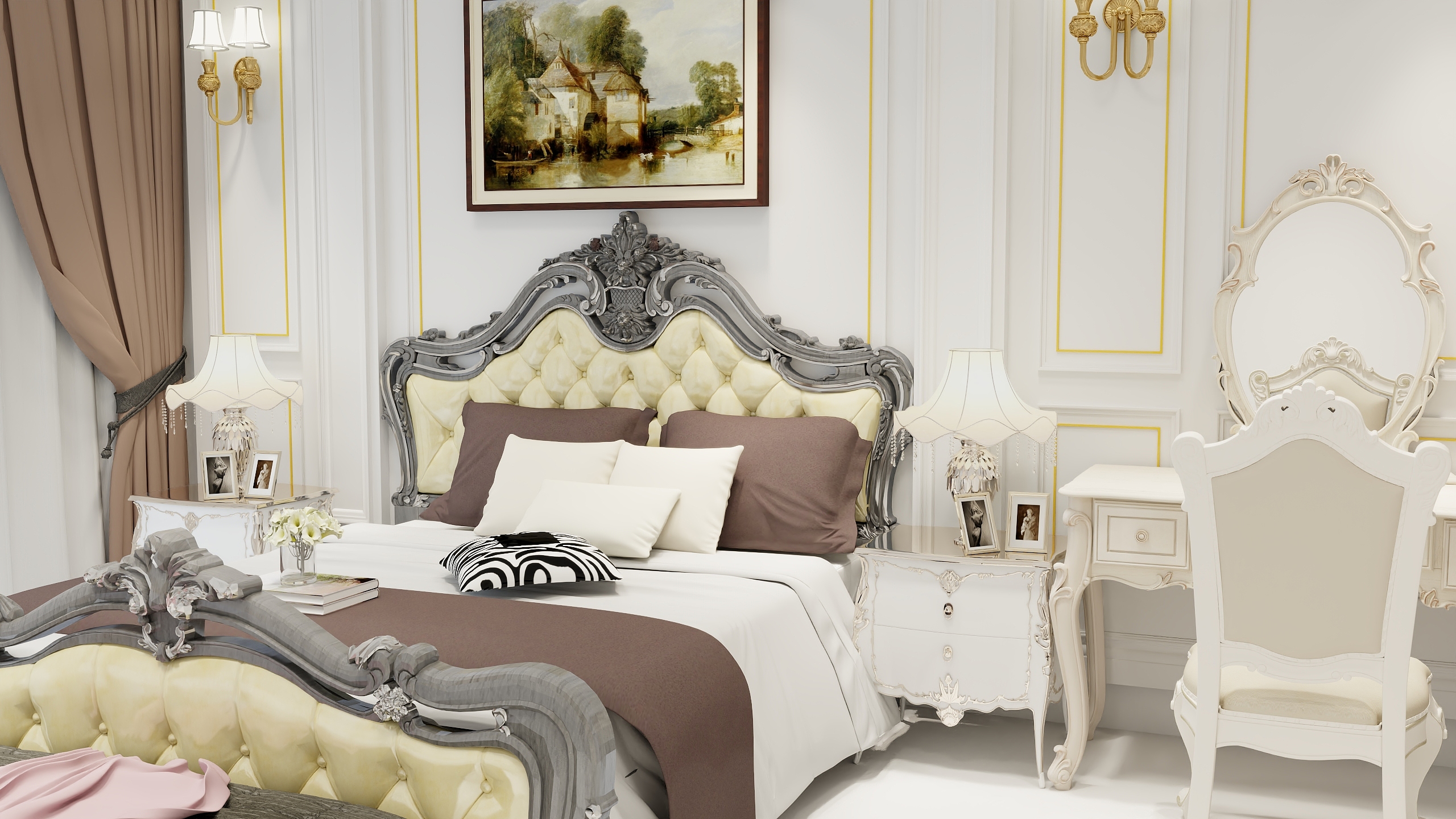 中鼎建筑设计师-颐景园215㎡2室-装修设计方案