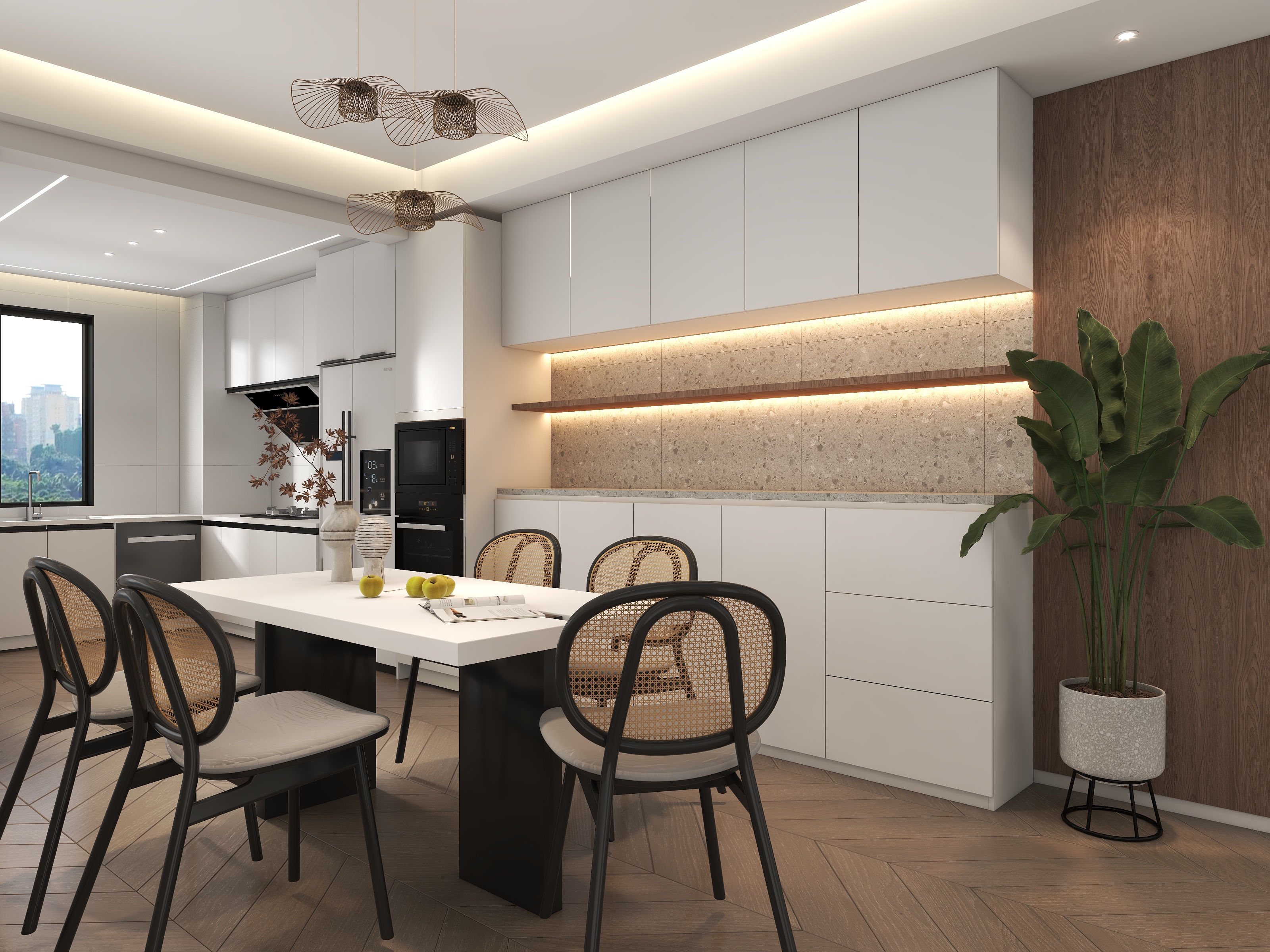 设计师1朱工-奶油装修效果图