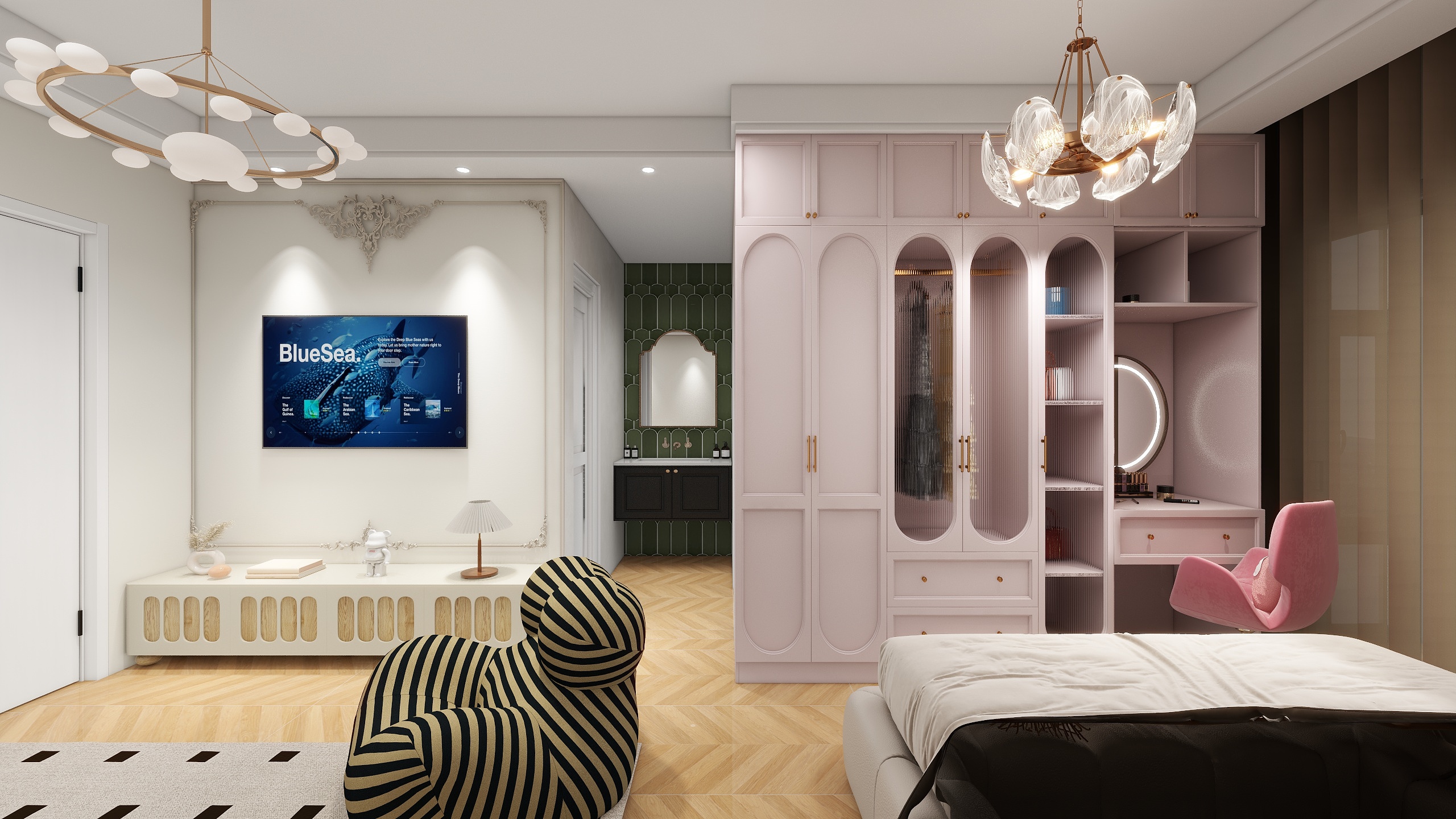 金鸿顶墙-斗门张小姐-装修设计方案