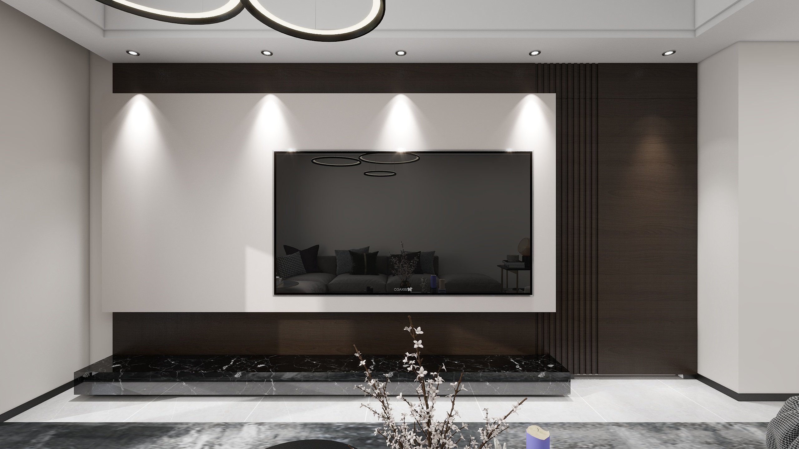 こ小情緒ζり-阳光城翡丽公馆现代简约140㎡3室-装修设计方案