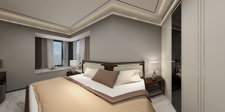 设享空间STUDJO-渭南-晓晓-新中式-京户型-副本-装修设计方案