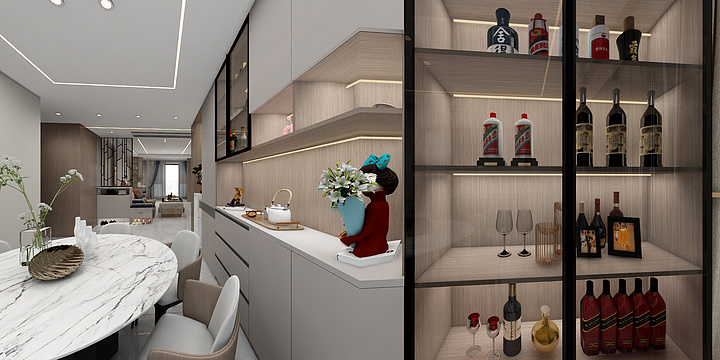 正框装饰-新天地澜庭1号楼修改-副本-装修设计方案