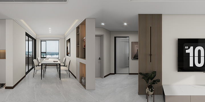 设计师杨阔-​皖投新悦里V1-装修设计方案