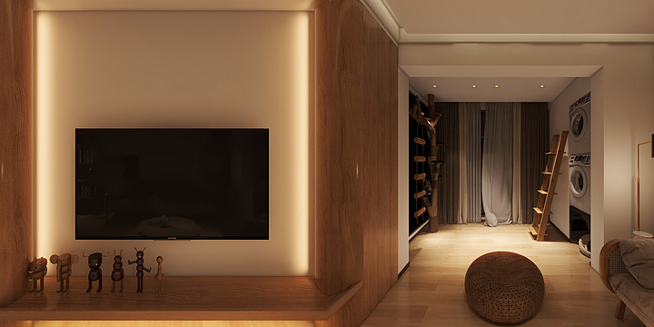 艺新立家ZDUN-海德公园82㎡2室-装修设计方案