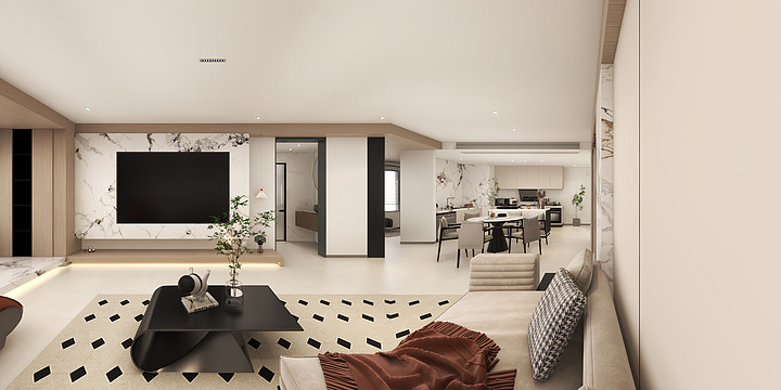 木屿禾-海安书香园-0505一层-装修设计方案