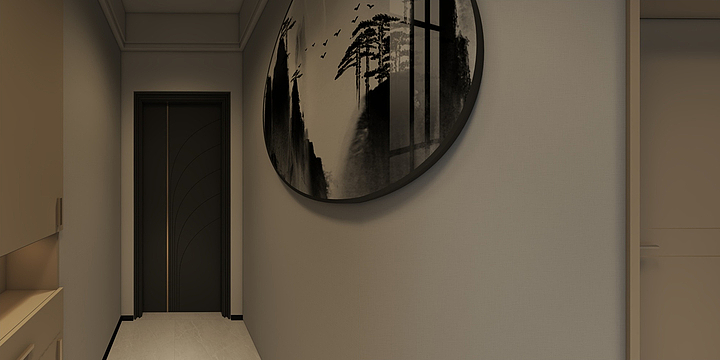 沐森云联-张老师雅居   极简中国风-装修设计方案