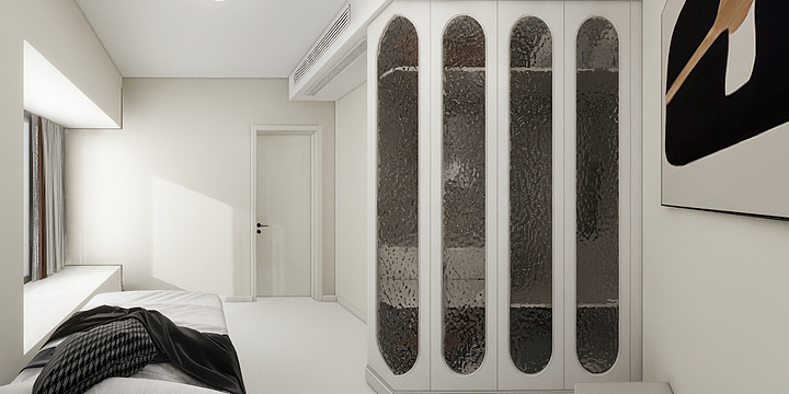 鹏喆-奶油风格双福-装修设计方案