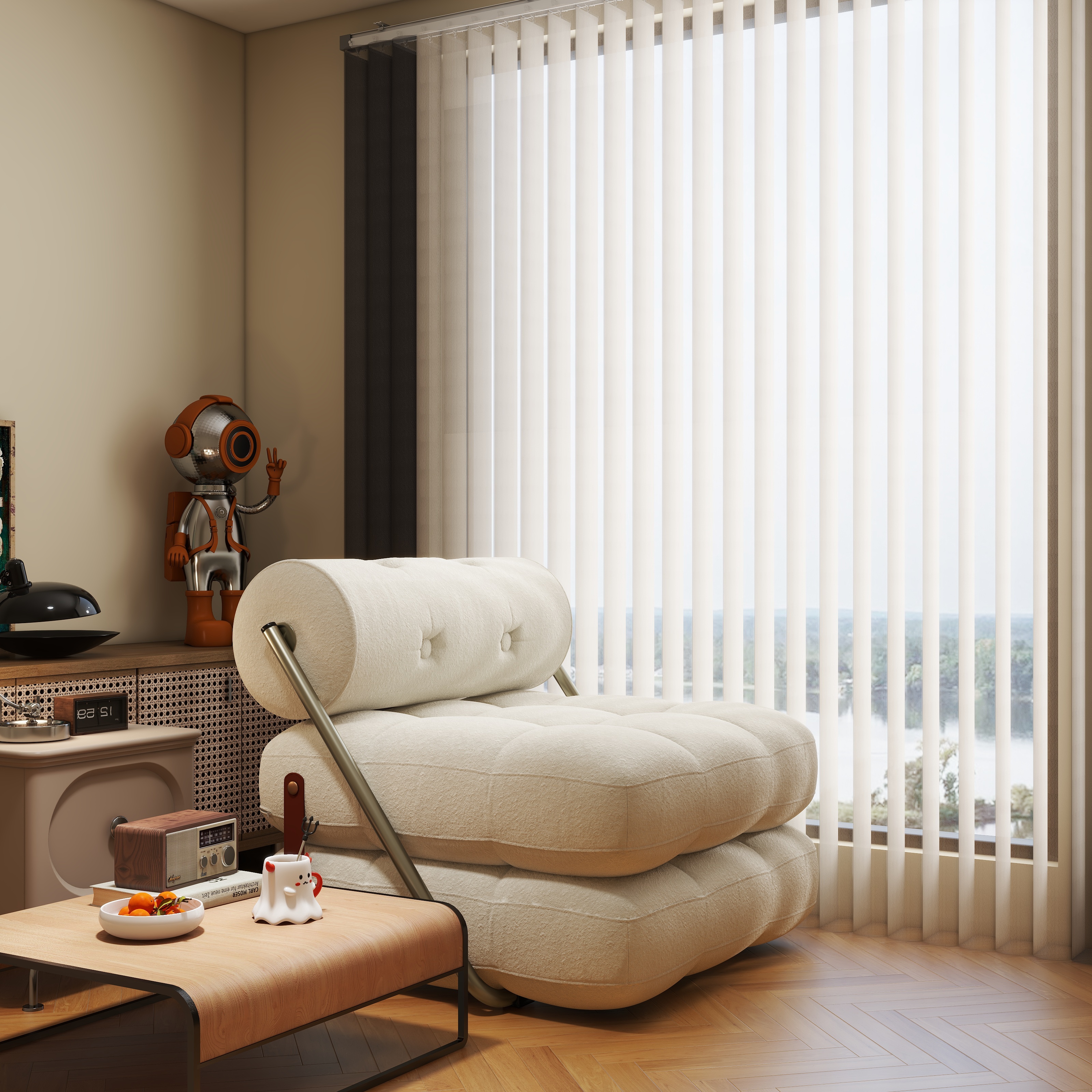 金华懋欣贸易有限公司-山盟601阳台-装修设计方案