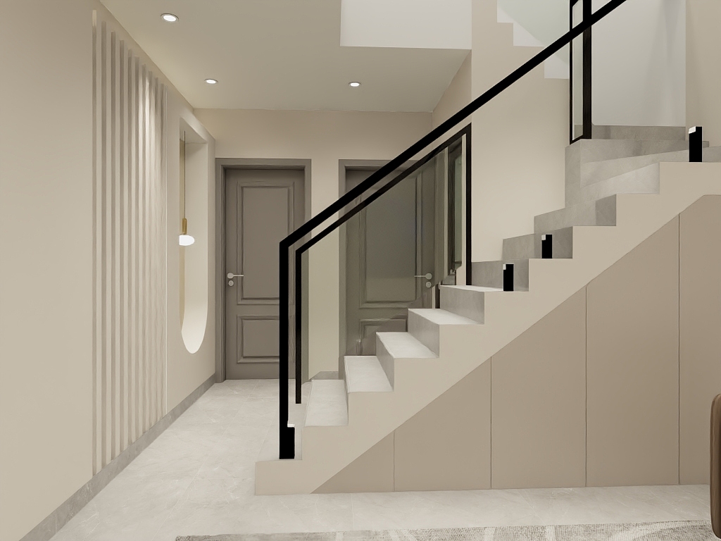 殇雪墨痕-盈峰翠邸105-装修设计方案