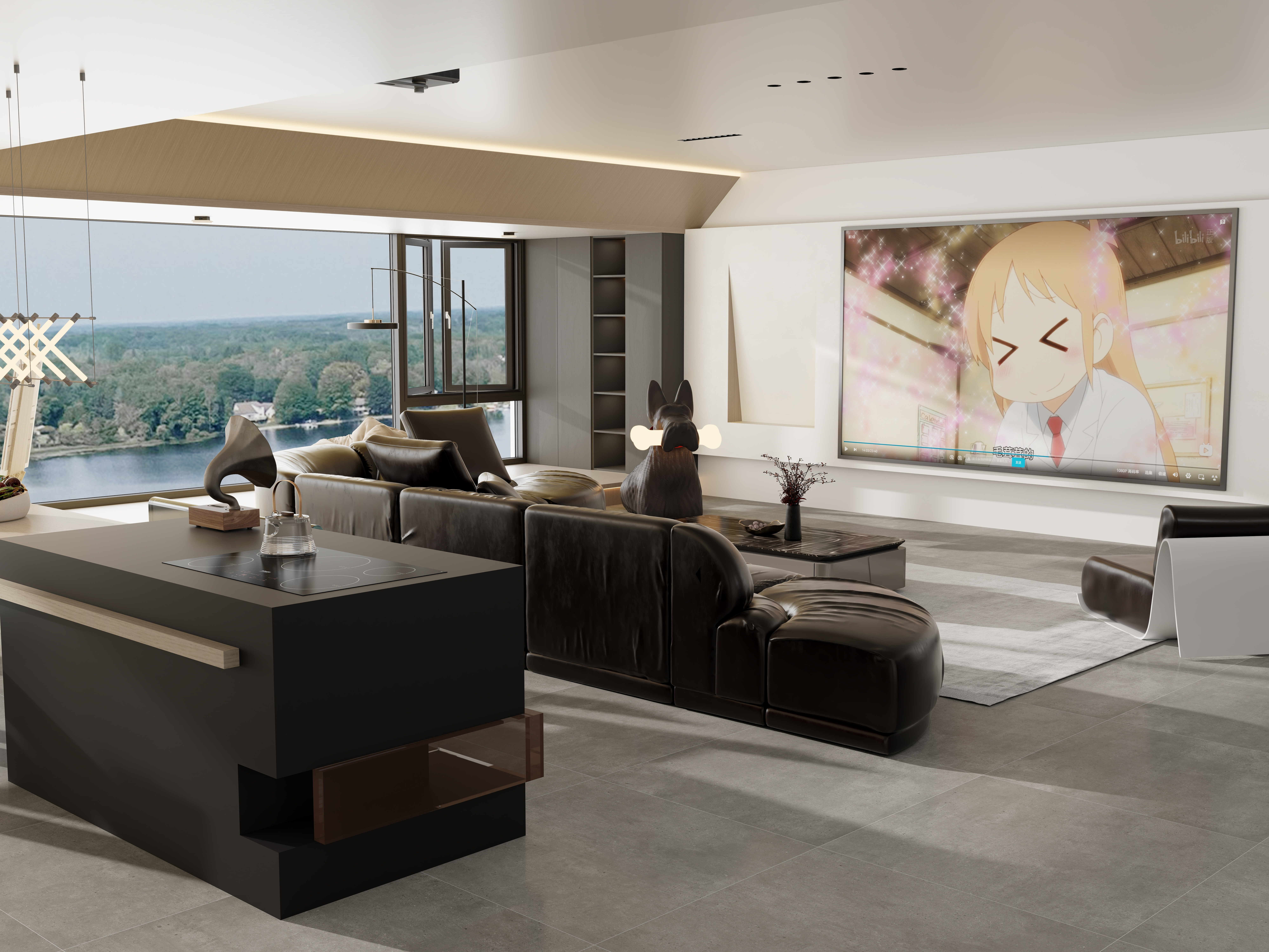 MC的幸福生活-【奇妙夏日】160㎡现代风格-装修设计方案