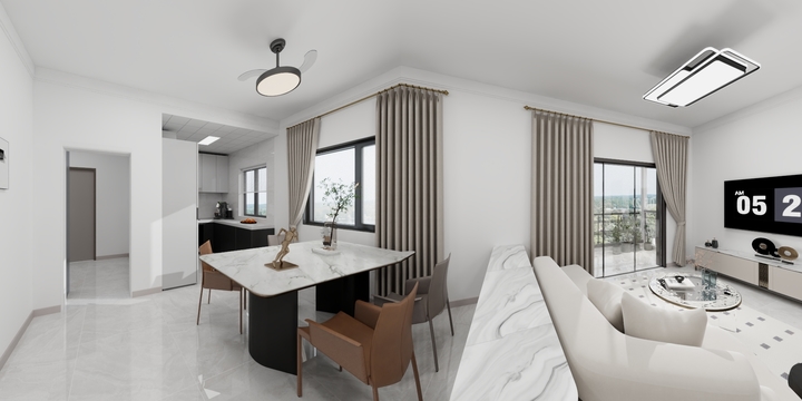 海雄装饰-西福蓝湾-装修设计方案