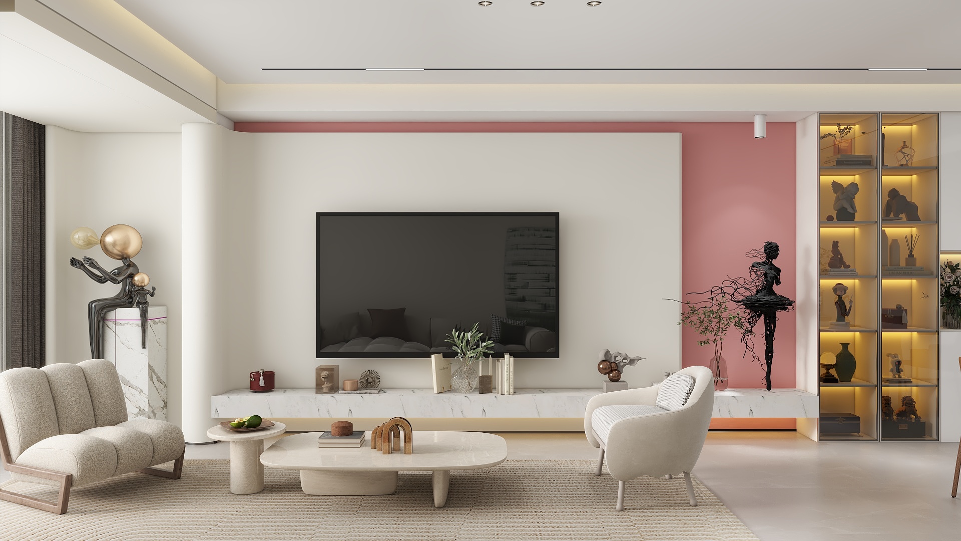 沫宁设计-超强大厦109㎡3室-装修设计方案