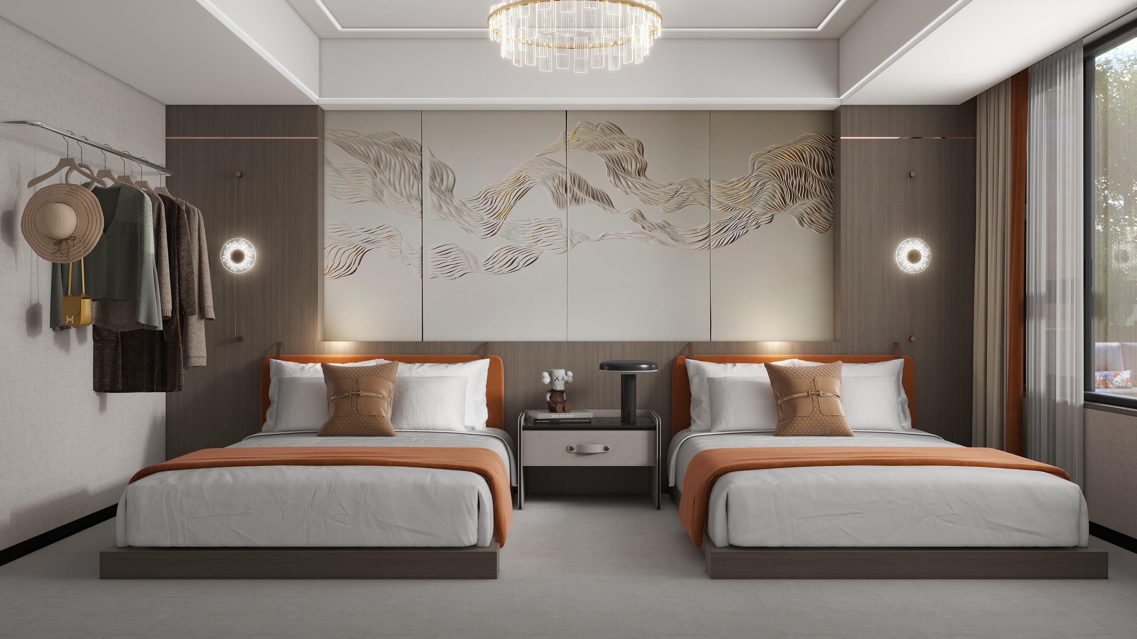 空间建筑-客房2-装修设计方案