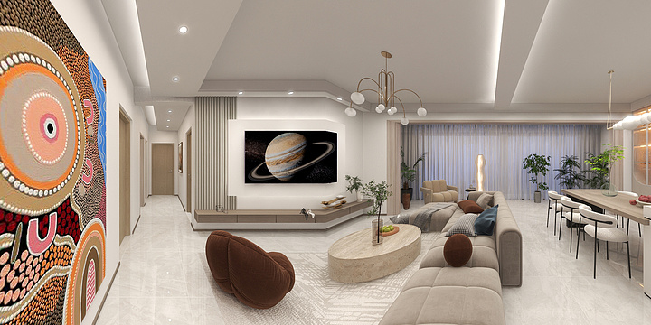 黄娅东-丹江铭典二期145㎡-装修设计方案