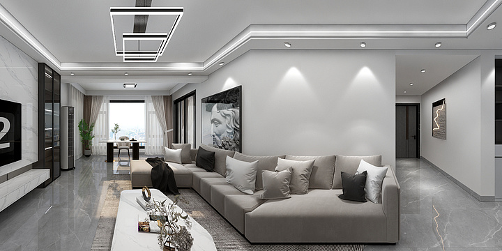 设计空间美学-京东居家、翡翠园9-2503雅居-装修设计方案