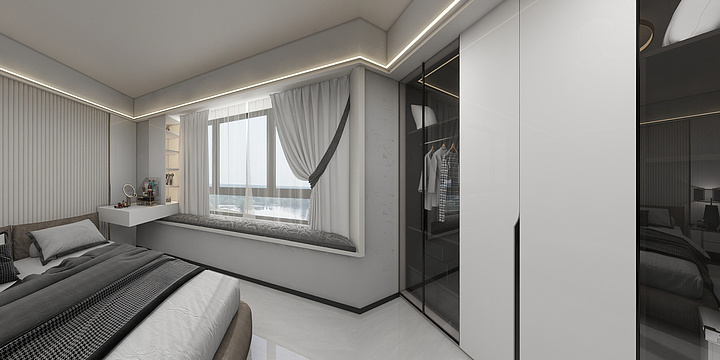 其党-华侨城2栋2201房-装修设计方案