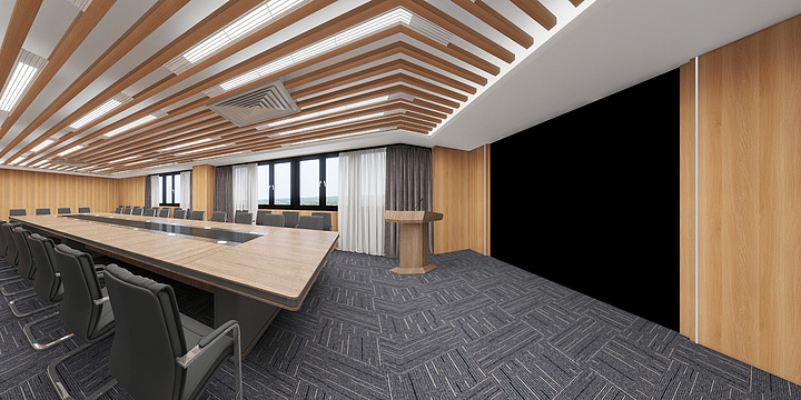 孤山老者-园林楼会议室-装修设计方案