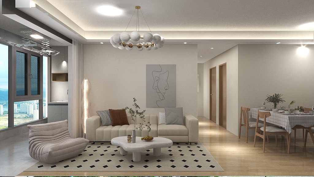 栖合设计-现代风格-装修设计方案