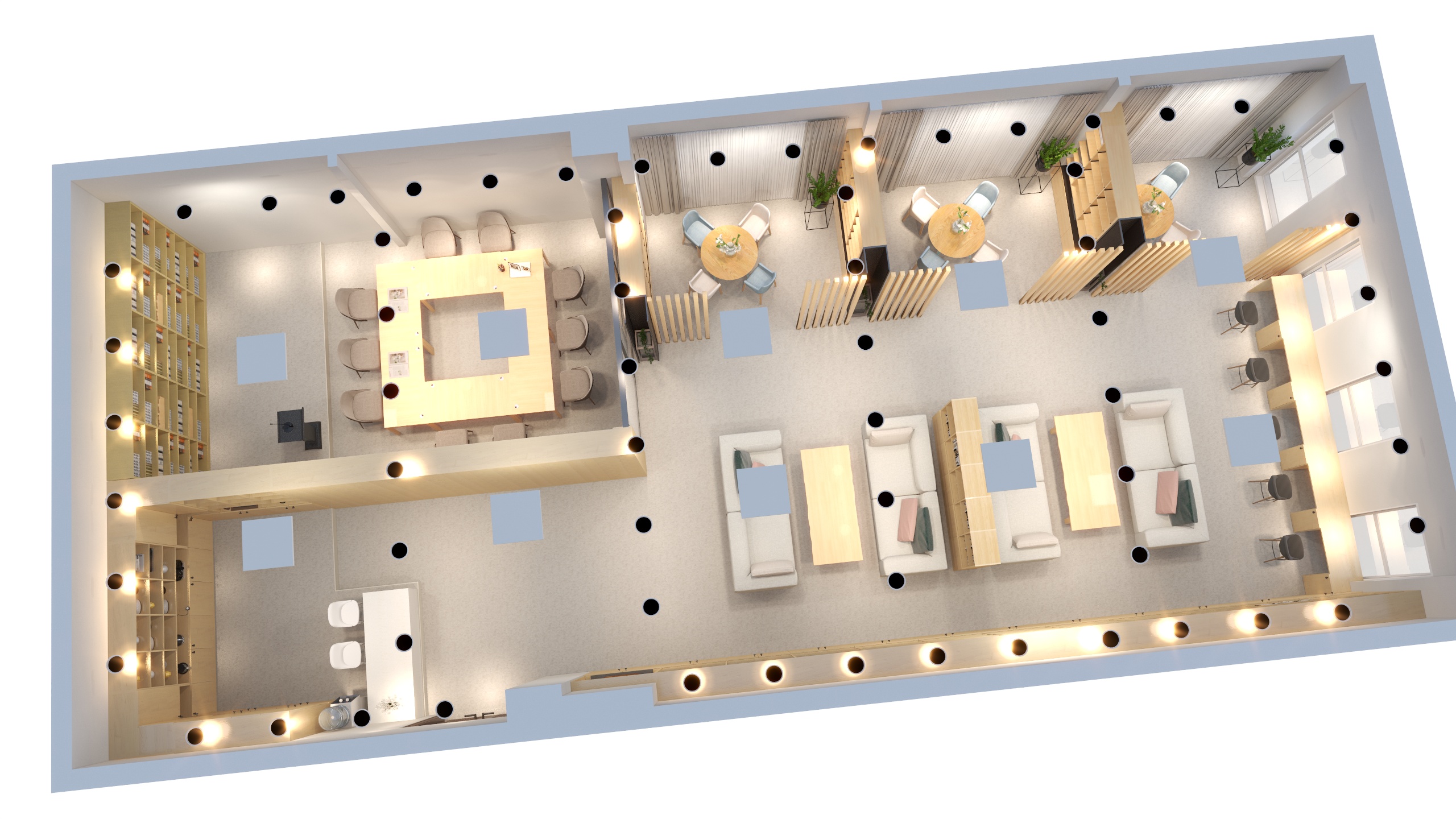 li离歌-图书室-装修设计方案