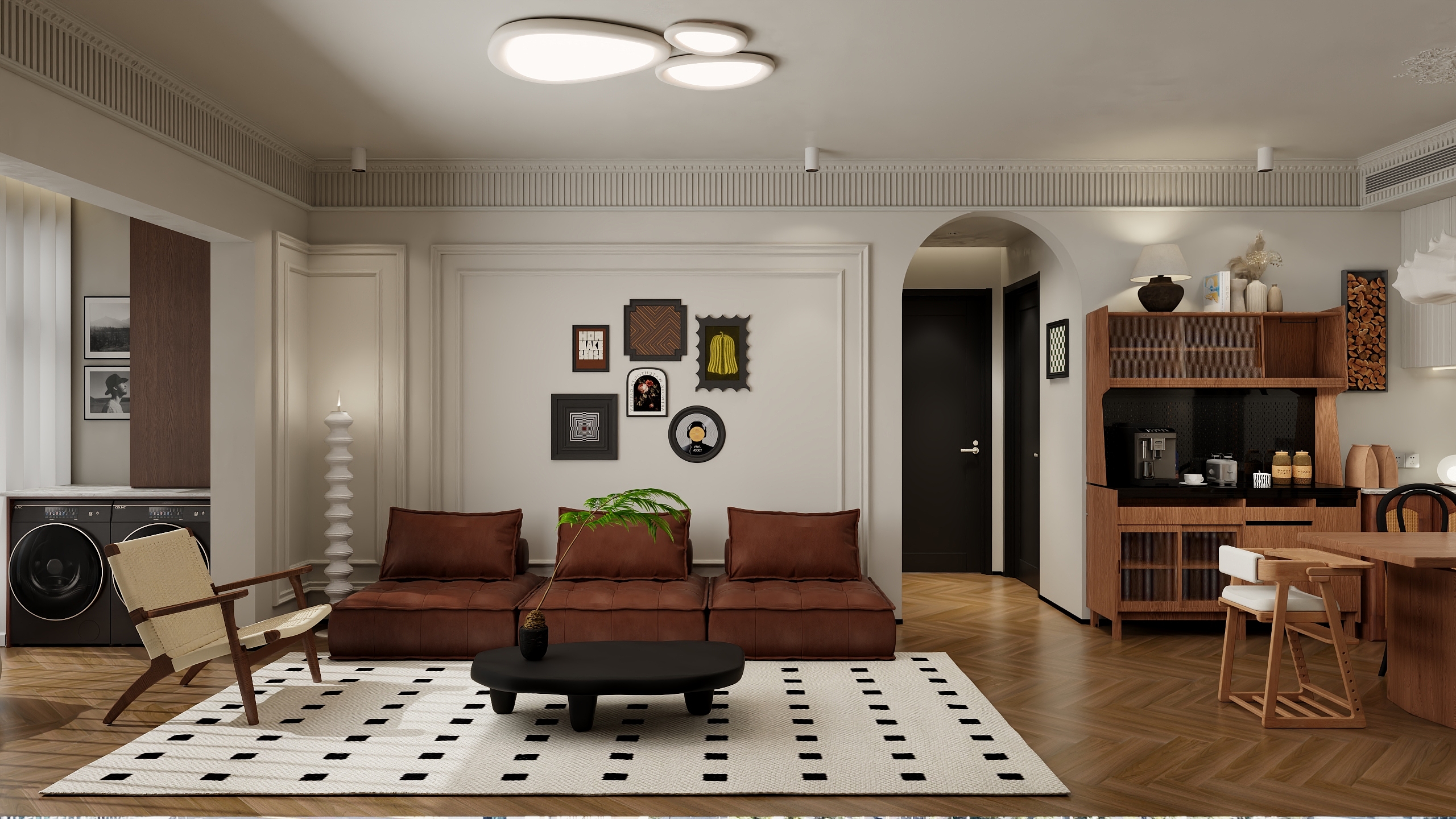 周士博-万熙天地99㎡3室-装修设计方案