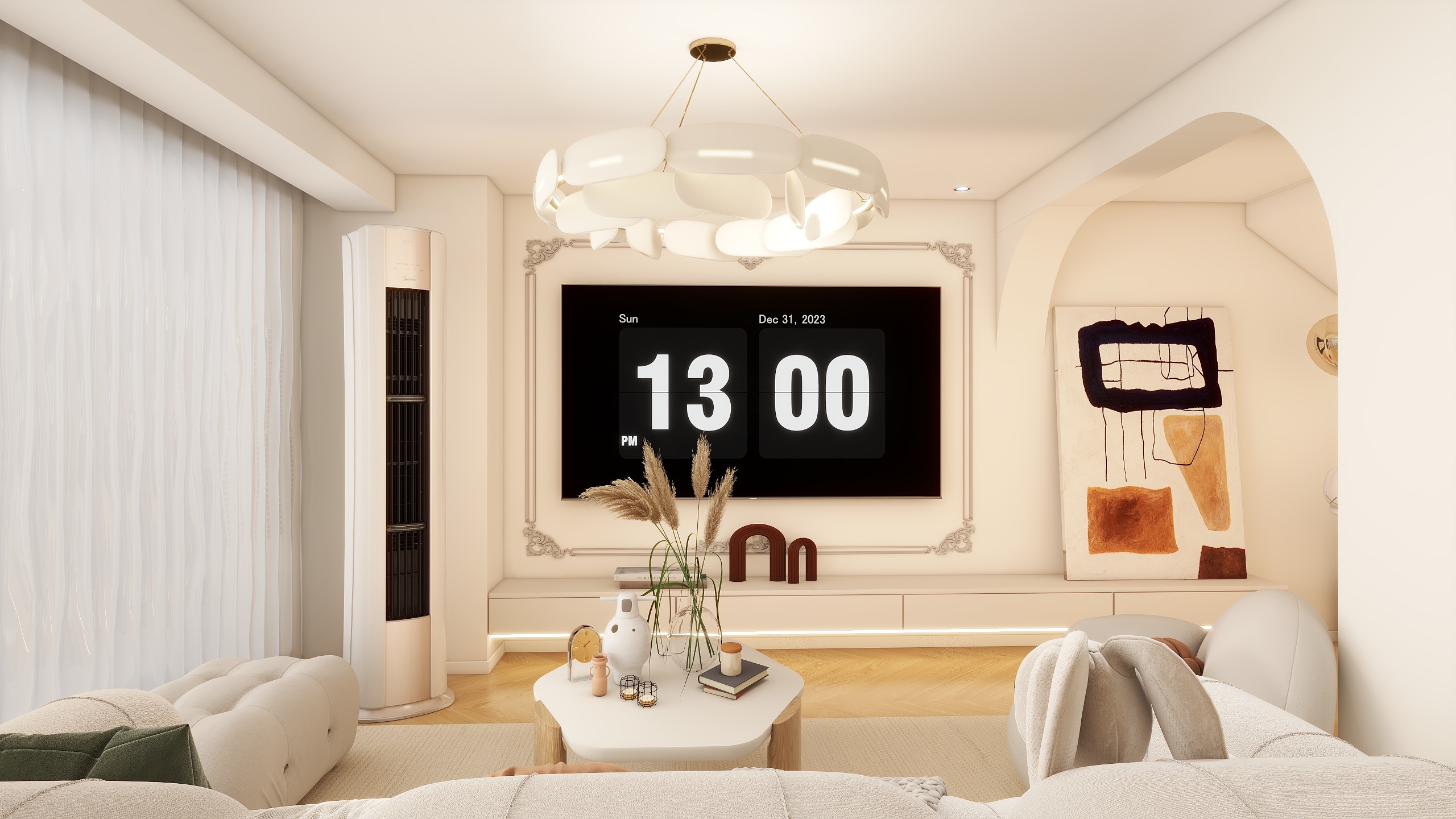 空间设计_自传-loft奶油法式设计-装修设计方案