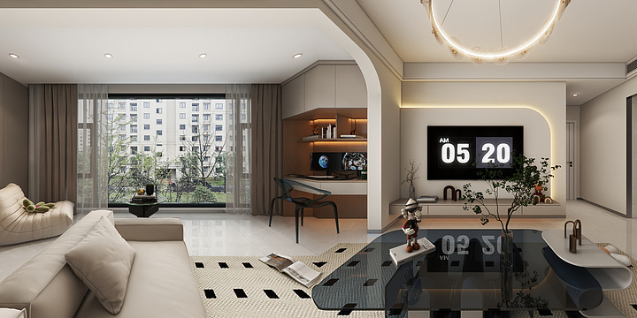 傅亮-海城1-1-1002-装修设计方案