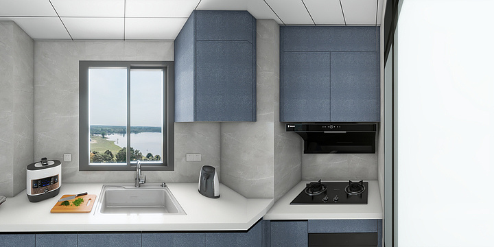 3D设计全景图-仙游永鸿C区18#2602-装修设计方案