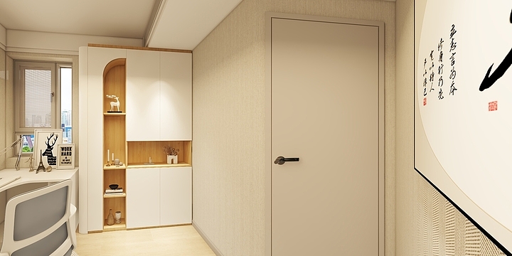 张恒玮ieZm-海德公园81㎡3室-装修设计方案