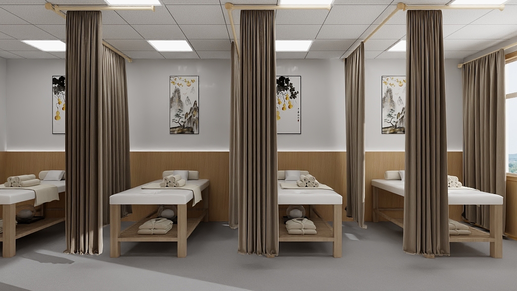 孟sl-中医理疗室-装修设计方案