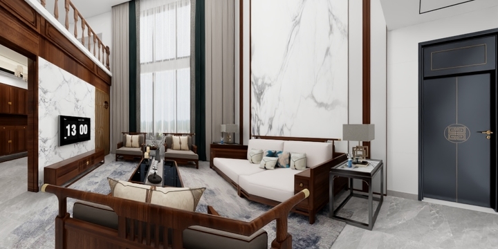 healJwvp-钟府效果表现图-装修设计方案