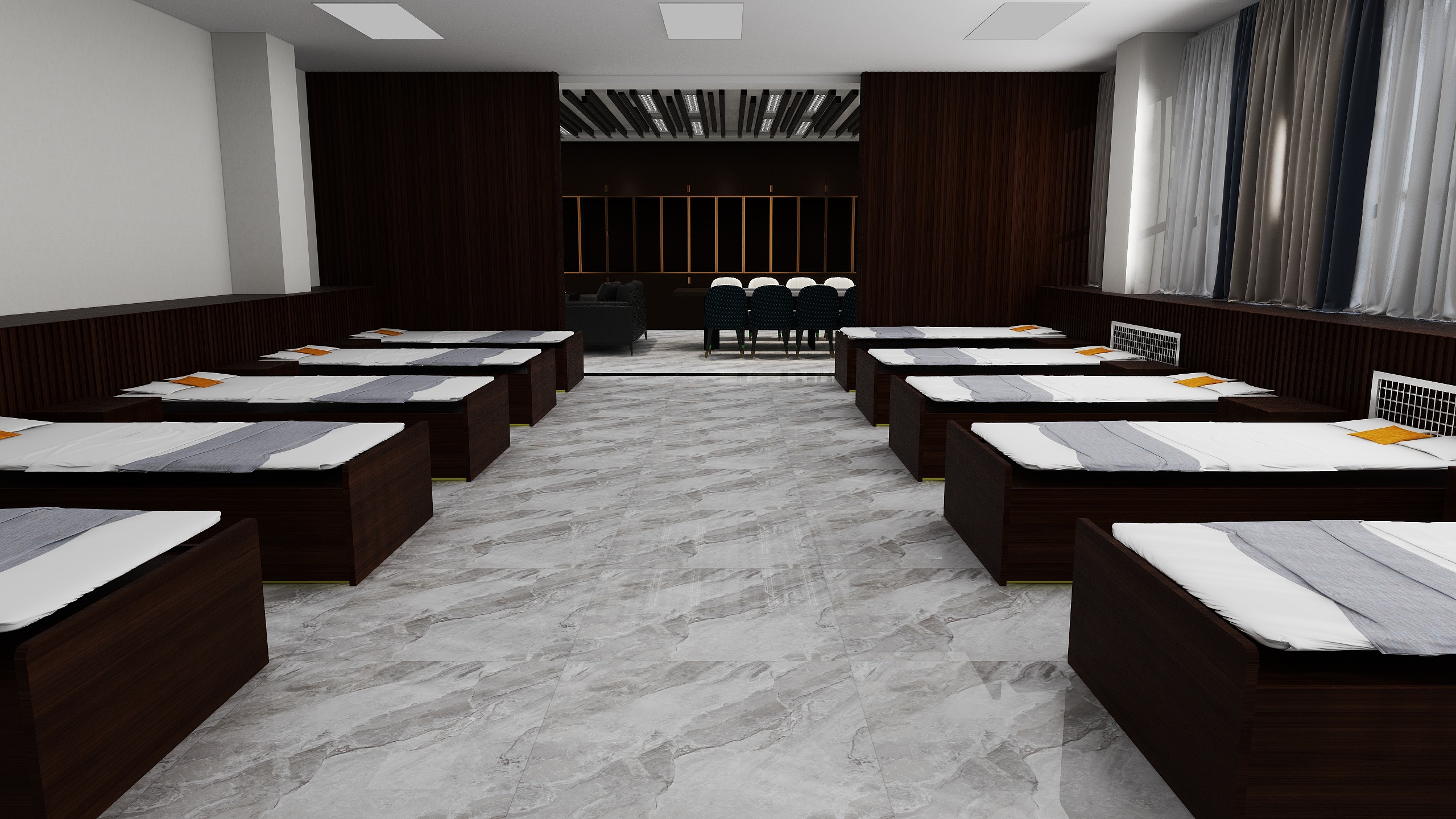 木易木匠_2021满-奥体站备勤室10人间无床头-装修设计方案