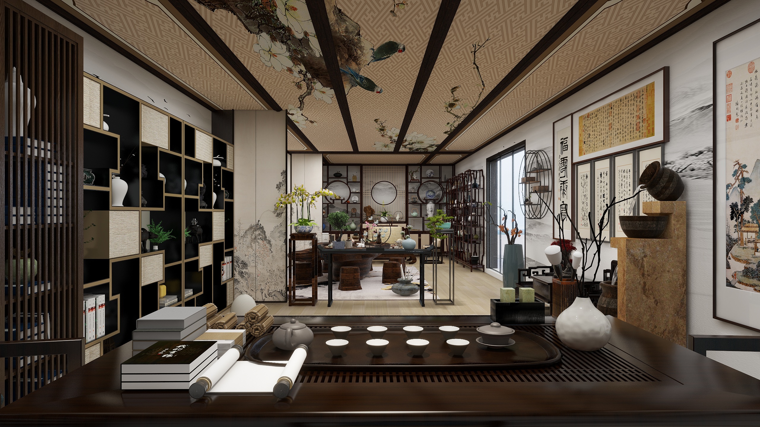 源氏密语-世品一号  杨家大平层-装修设计方案