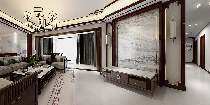 爱画画的设计师03-李总 中式雅居设计方案-装修设计方案