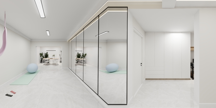 嚣张de小张-万科中央公园负一楼-装修设计方案