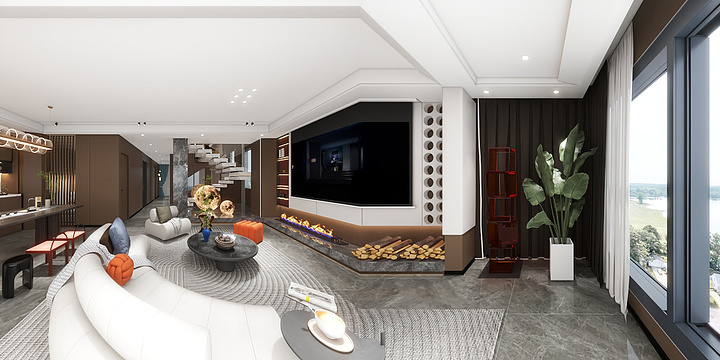 罗超设计丶-水印长滩20-1-302-3.0-副本-副本-装修设计方案