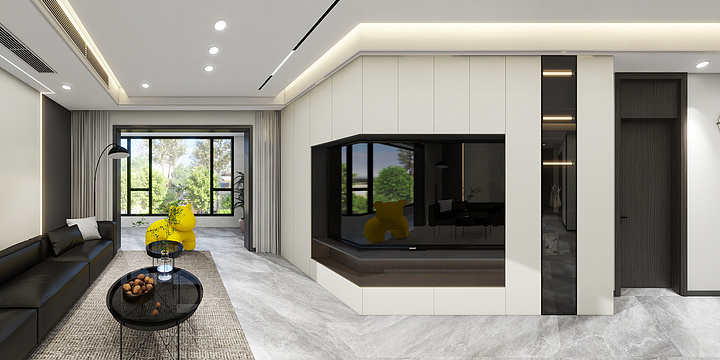 123666张-碧桂园陵江府118㎡3室-装修设计方案